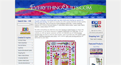 Desktop Screenshot of everythingquilts.com